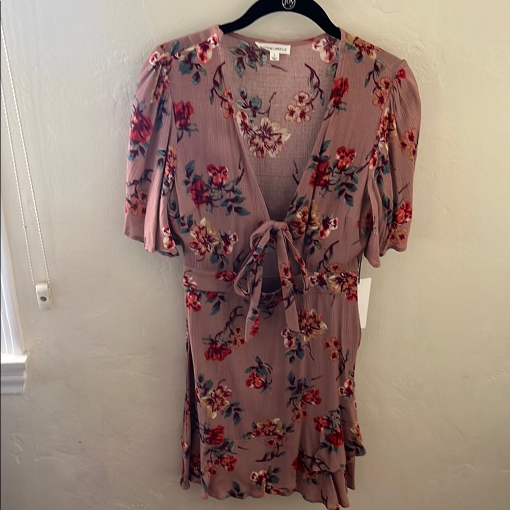 NWT Cotton Candy LA Floral Pink Dress